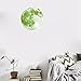 Beautyonline Glow in The Dark Moon Wall Decals 20cm Wall Sticker Luminous Sticker at Night Removable Adhesive Wall Decal for Kids Boy and Girl Bedroom