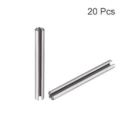 uxcell Slotted Spring Pin - M2 x 25mm 304 Stainless