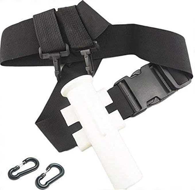 Milepetus Fishing Wader Belt Waist Rod Holder Wading Belt