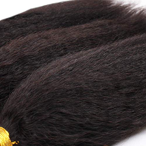 Amberhair-Kinky-Straight-Hair-3-Bundles-Yaki-Human-Hair-8A-Unprocessed-Brazilian-Virgin-Remy-Hair-Weave-Natural-Black-101010