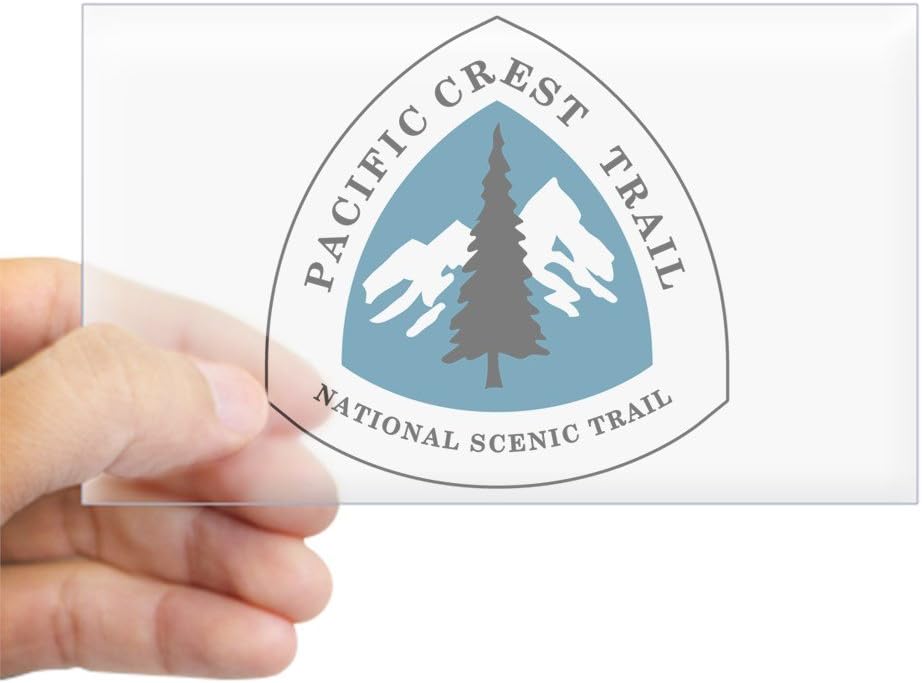 CafePress Pacific Crest Trail, Californi Sticker (Rectangle) Rectangle Bumper Sticker Car Decal