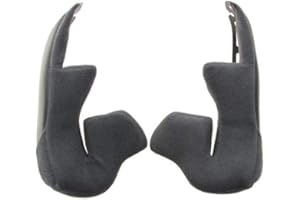 Shoei Neotec Cheek Pads Street Motorcycle Helmet Accessories - Black / 35mm