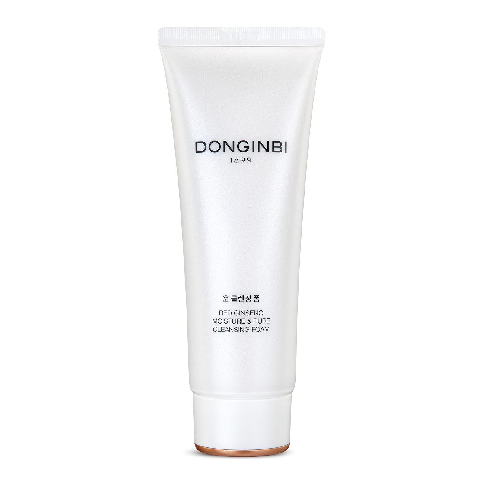 Donginbi Red Ginseng Moisture & Pure Cleansing Foam, Hydrating Face Wash with Red Ginseng Extract, Non-Irritating, Lightweight & Creamy Daily Face Cleanser by Korea Ginseng Corp - 5.07 Oz