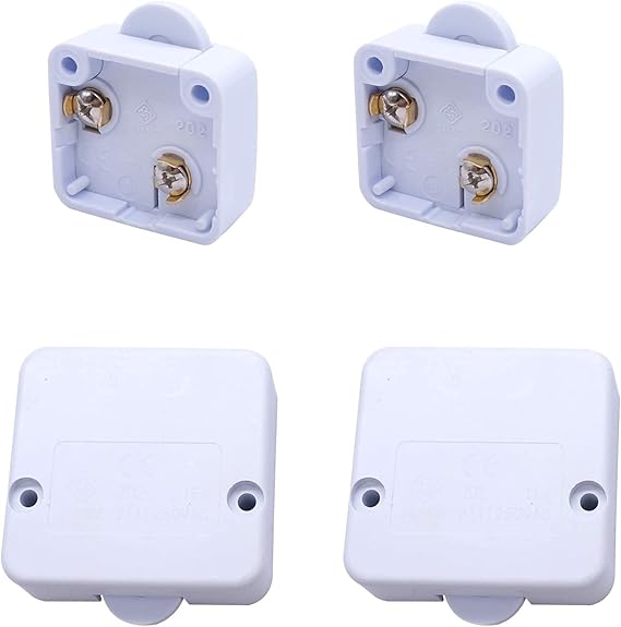 Buy Lamp Switch, 2 Pack Wardrobe Touch White Switches, Normally