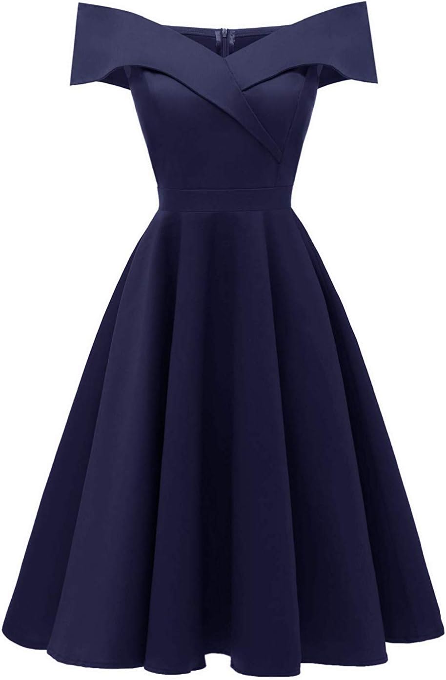 Women's 50s 60s A Line Rockabilly Dress Vintage Swing Party Dress