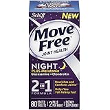 Move Free Night Glucosamine Chondroitin and Melatonin Joint Supplement, 80 Count