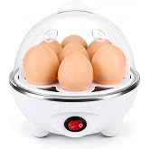 Cozedor elétrico de ovos compacto