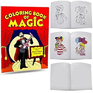 Magic Coloring Book By Magic Makers – 8.5 x 11 Inches – The Most Popular Size