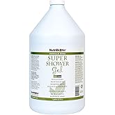 NutriBiotic – Vanilla Chai Super Shower Gel, 1 Gallon (128 Fl Oz) | Whole Body Shampoo with GSE & Botanical Extracts | pH Balanced, Non-Soap & Free of Gluten, Parabens, Sulfates, Dyes & Colorings