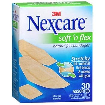 Nexcare Comfort Fabric Bandages Assorted 30 Each (Pack of 2)