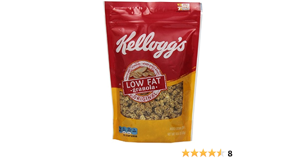 Kellogg's low fat granola without raisins 10.6oz (038000109829)