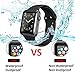 Apple Watch Screen Protector 44mm (2 Pack) Tempered Glass Screen Protector, Anti-Scratch Resistant Full Coverage Scratch-Proof Screen Film Compatible Apple Watch Series 4 44mm - HD Anti-Bu