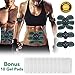 Inpher Muscle Toner EMS Muscle Stimulator Abs Trainer Gym Workout and Home Fitness Equipment for Arm/Thigh and Abdomen Extra 10pcs Electrode Gel Replacement