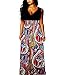Roiii WOMEN SUMMER FLORAL PARTY EVENING BEACH LONG Boho MAXI DRESS SIZE 4-20