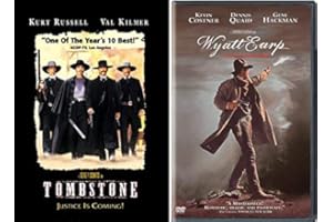 The Stories Of Earp + Holiday: Wyatt Earp + Tombstone 2 Movie Set Kevin Costner Dennis Quad Val Kilmer Kurt Russell