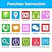 Kids Smart Watch Phone smartwatches for Children with GPS Tracker sim Card Anti-Lost sos Call Boys and Girls Birthday Compatible Android iOS Touch Screen (GPS Blue)