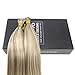Sunny Hair I Tip Hair Extensions Human Hair Blonde Add Luster Itip Hair Extensions Golden Blonde Highlight Medium Blonde Cold Fusion Remy Pre Bonded Natural Blends 18inch 50g
