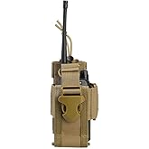 Viperade Versatile Radio Holder, Radio Pouch for Belt, Adjustable Radio Pouch, Multi-Functional Tactical Molle Radio Holster 
