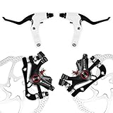 AFTERPARTZ NV-5 G3/ HS1 Bike Disc Brake Kit Front + Rear Rotor (NV-5 HS1 Black Kit with handle)