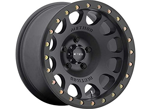 Method MR105 17 Black Wheel / Rim 6x5.5 with a -38mm Offset and a 108 Hub Bore. Partnumber MR10579060538B