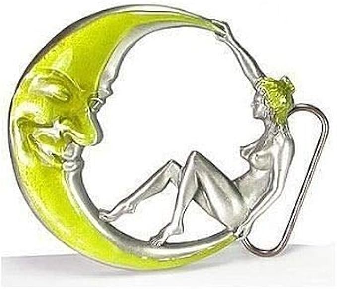 moon belt buckle