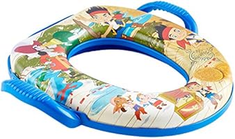 Disney Baby 63Q57200 Entrenador de Ba&ntilde;o Acolchado, Pirata Jake, Ginsey, azul
