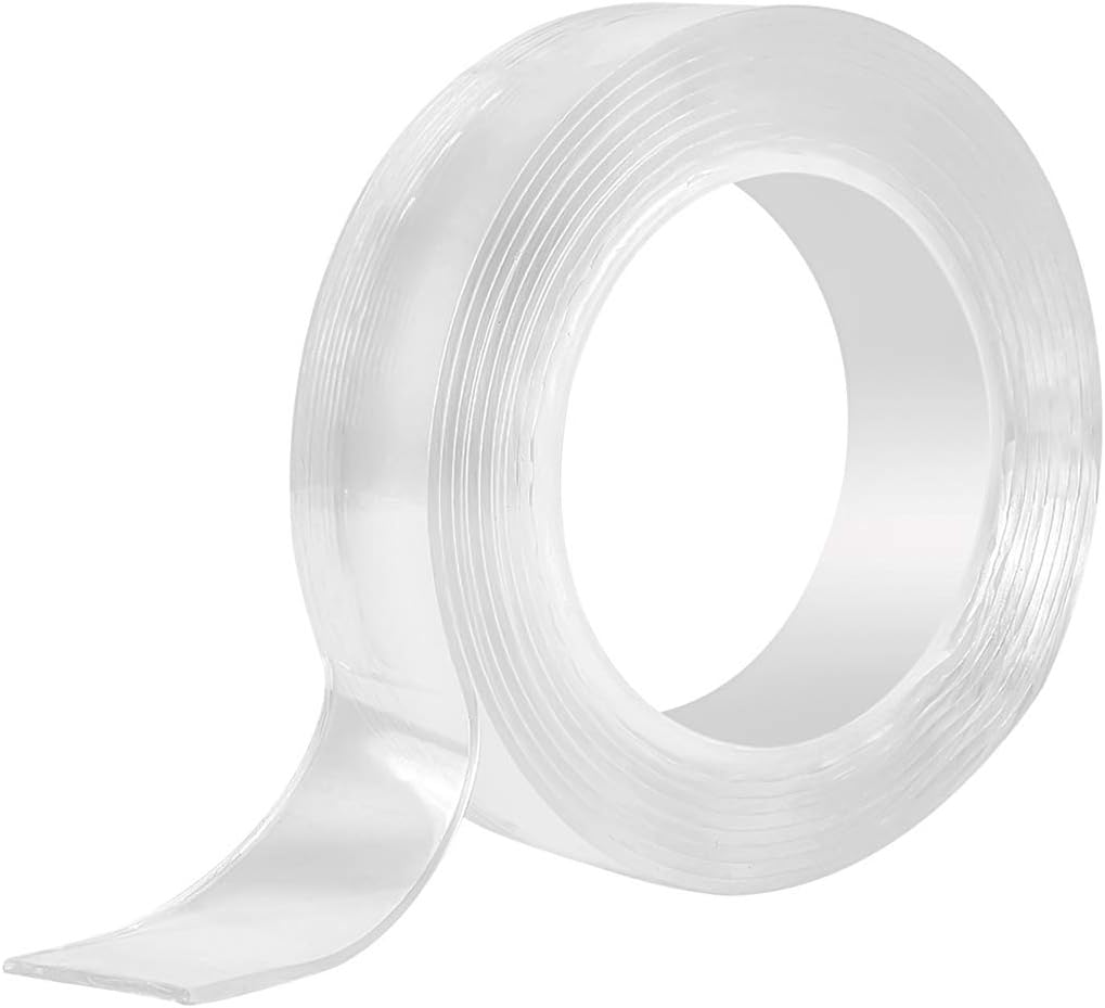 Adhesive Tape Double Sided Traceless Washable Gel Nano Reusable Anti Slip Multifunctional Removable for Carpet 3M