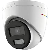 DS-2CD1347G2-LUF 4MP Color-Vu POE Turret Dome Camera 2.8MM Lens Ⲏіkconnect | Color-Vu MD 2.0 Full Color Night Vision IP67 Outdoor 120dB WDR Built in Mic SD card slot,