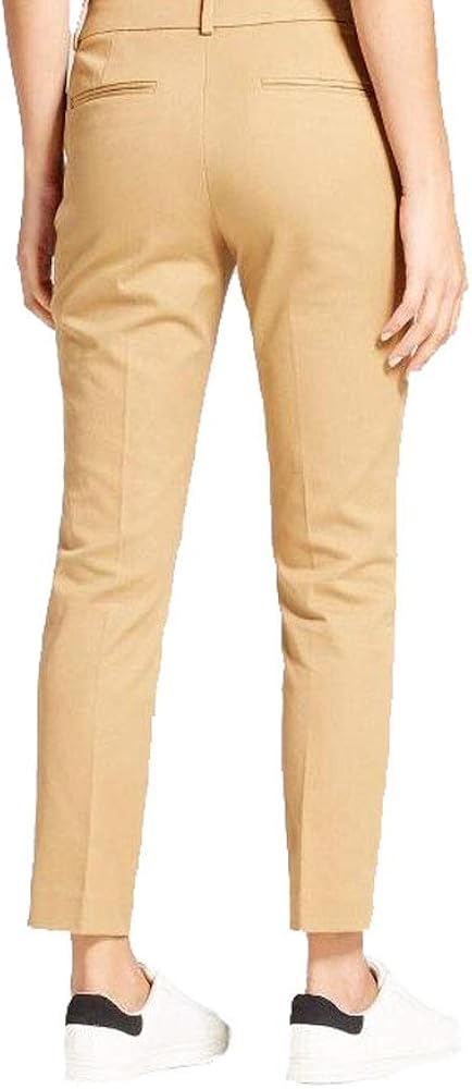 high rise tan pants