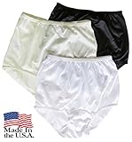 Women's Assorted Classic Nylon Panty Size 7 (3-Pack)