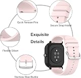 Bexido 3pk 20mm Silicone Strap for Amazfit GTS/GTR 42mm Bip U Pro/S/Lite view 4