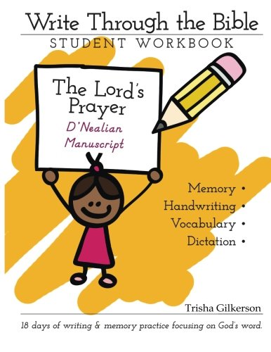 Write Through the Bible: The Lord's Prayer Manuscript