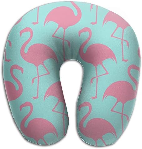 U Shape Travel Neck Pillow Soft Coloured Flamingo For Travel Hip-hop U Neck Pillow For Sleepingfunny