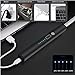 Lighters, Upgraded Candle Lighter USB Electric Plasma Lighters Long Rechargeable Flexible Flamless Windproof for Candles, Camping, Stove, Fireworks, Charcoal Grill, BBQ, (Black)thumb 1