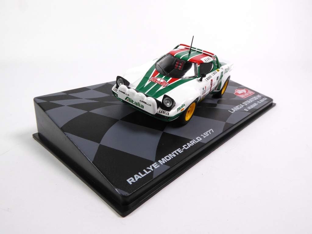 Eaglemoss LANCIA STRATOS HF 1977 Winner 1977 Monte Carlo Munari 1/43 Ixo (BR3), Black, Small - Image 3
