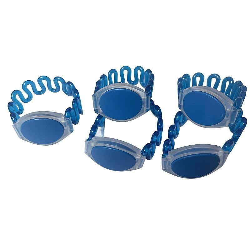 YARONGTECH Plastic RFID Wristband SPA Gym 125Khz TK4100 EM4100 EM Card Blue Color (Pack of 5)