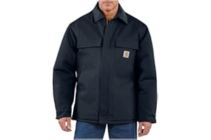 Carhartt Men's Loose Fit Firm Duck Insulated Traditional Coat