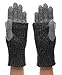 MIRMARU Women's Winter Wool Blend Double Layer Knitted Warm Gloves
