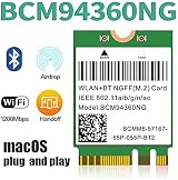 Tsadeer WiFi Card 1200Mbps AC Bluetooth 4.0 for MacOS Hackintosh view 5