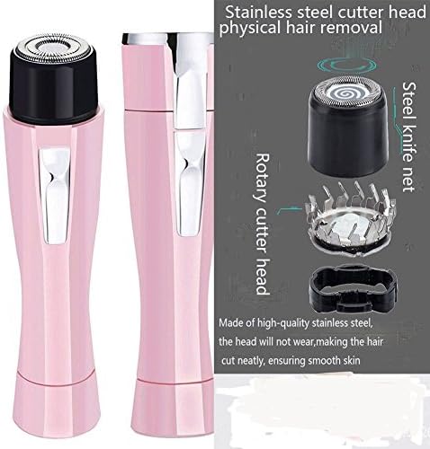 Electric epilator shaving machine painless shaving five-in-one multifunctional epilator razor electric trimmer permanent hair removal easy to use cost-effective economic benefits (red)