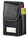 Visol Crow Black Leatherette 100's Size Cigarette Case