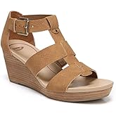 Dr. Scholl's Shoes Women's Barton Wedge Platform Sandal,Saddle Snake Print,6