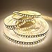 LEDENET Super Bright CCT Tunable White LED Strip Lights 16.4ft DC 12V 600LEDs 2800K-6500K Bi-Colored Temperature Dual White Adjustable Flexible LED Tape Light Non-Waterproof for Bedroom