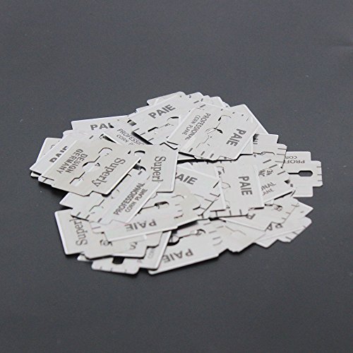 brand quality 100 PIECES replacement refill spare blades for corn plane callus remover shaver cutter eliminator razor, professional pedicure foot care,Replacement Blades 5.5"