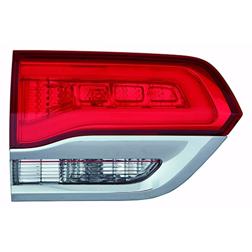 Fits Jeep Grand Cherokee 2014-2017 Platinum Chrome Shiny Trim Inner Tail Light Assembly Inner Laredo,Limited,Overland.Summit Model Driver Side CH2802105N