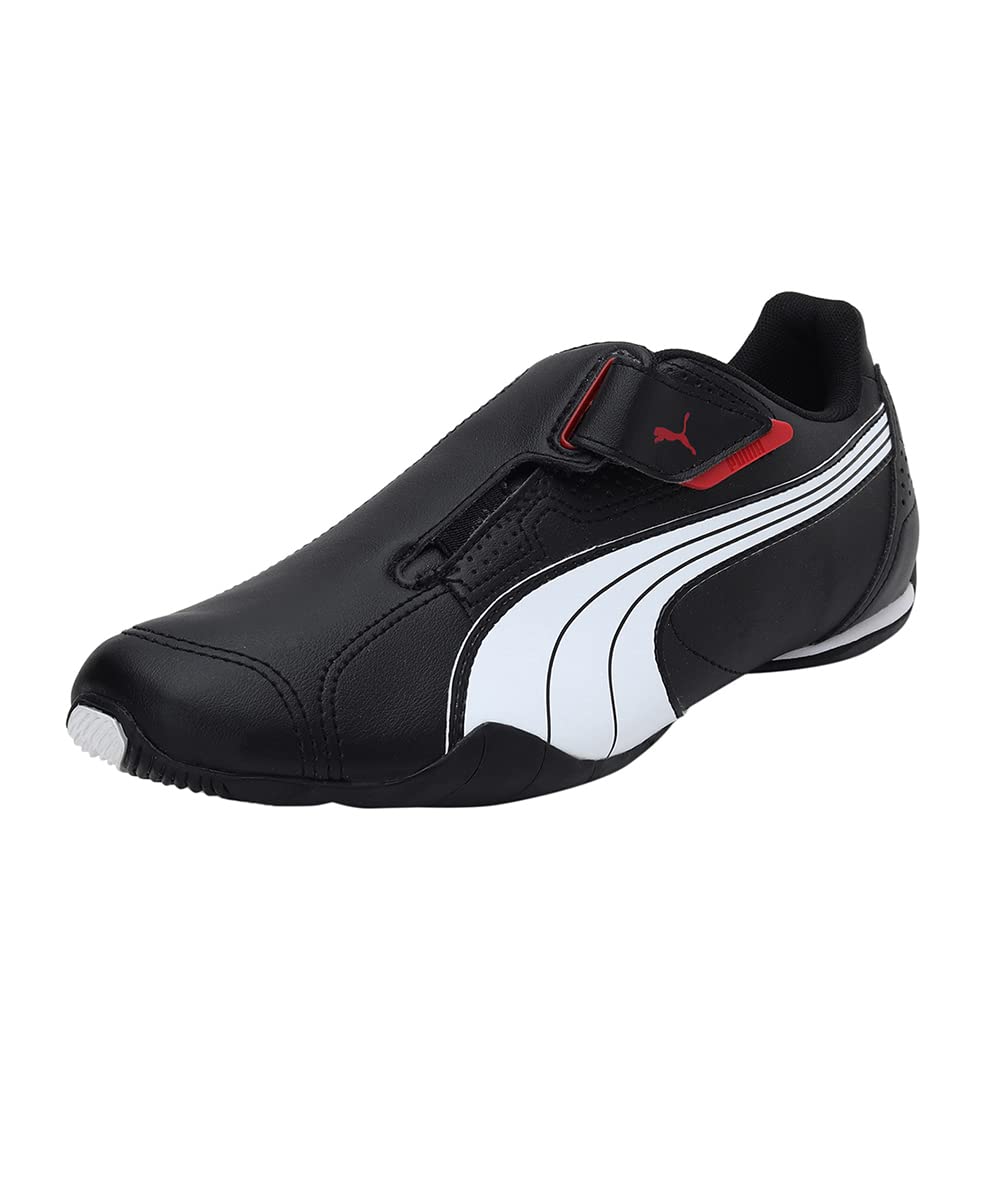 Puma Unisex Adult Redon Move Low-Top Trainer, Black (Black/White/Red 02), 3.5 UK (36 EU)