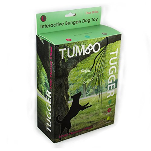 Tumbo Tugger Outdoor Hanging Doggie Bungee Rope Toy, Large