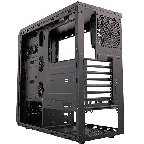 FSP CMT210(BLK) FSP CMT210 Translucent Window Panel ATX Mid Tower Gaming Computer Case - Thumbnail 2