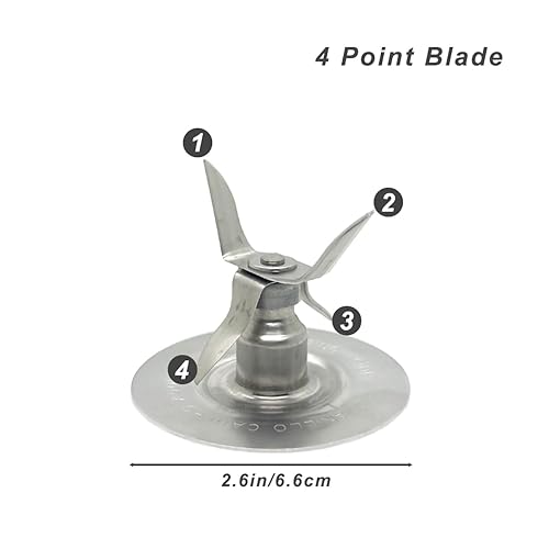 for Oster Blender Replacement Parts Blender Ice Blade with Four