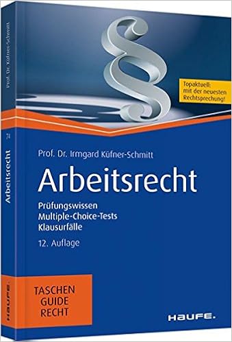 Arbeitsrecht Prufungswissen Multiple Choice Tests Klausurfalle Haufe Taschenguide Amazon De Kufner Schmitt Irmgard Bucher